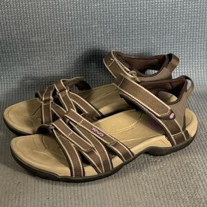 Teva Tirra Sport Brown Strappy Sandals Women’s Size 7